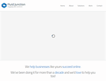 Tablet Screenshot of fluidjunction.com